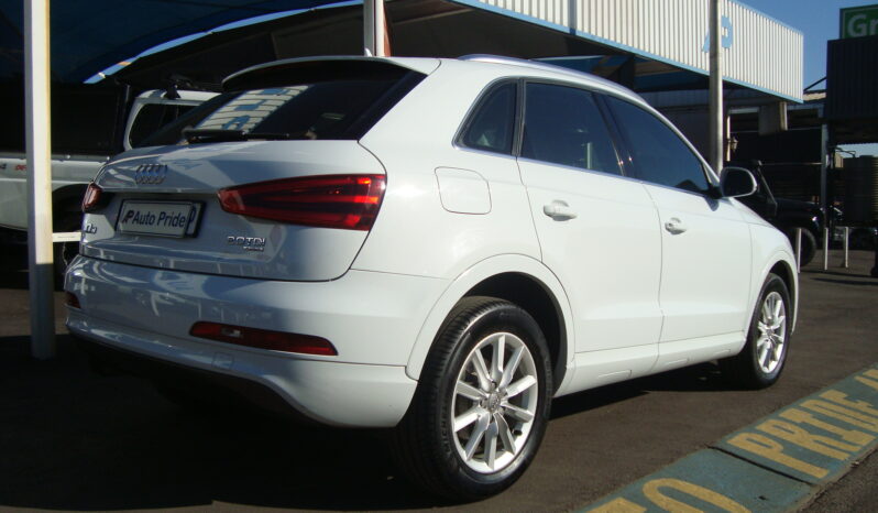 2013Audi Q3 2.0 TDi Quattro S-Tronic (130KW)